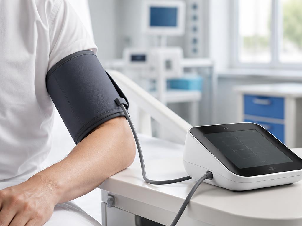 Blood pressure cuff — hospital equipment