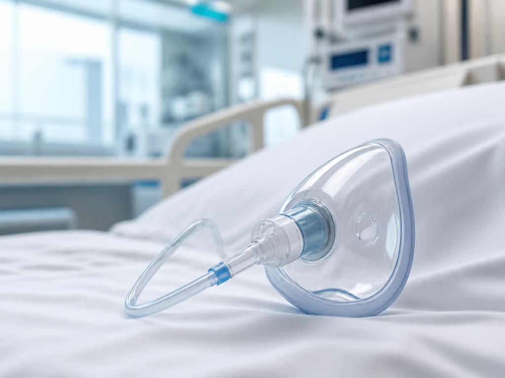 Oxygen mask — hospital equipment