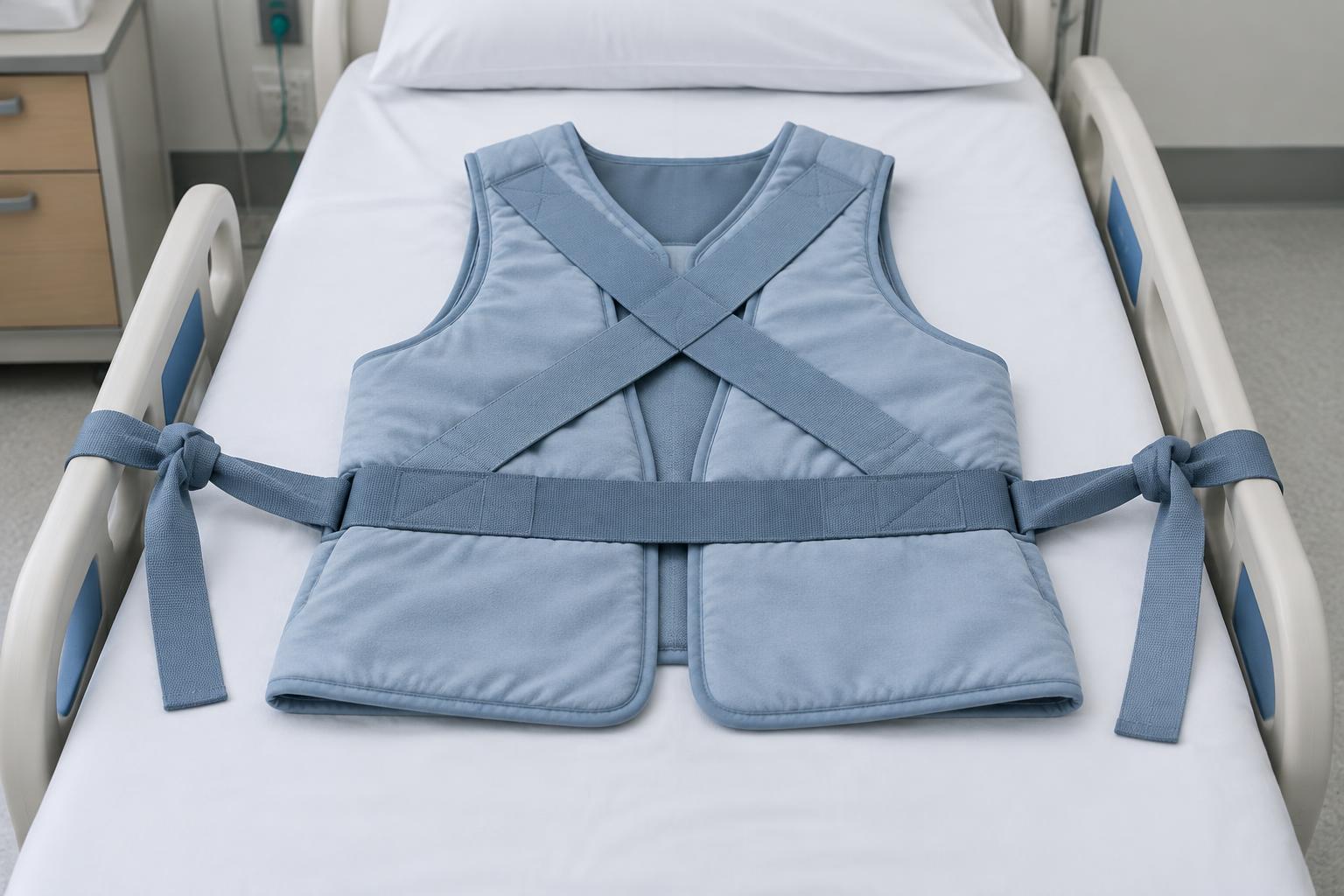 Posey / vest restraint — hospital equipment