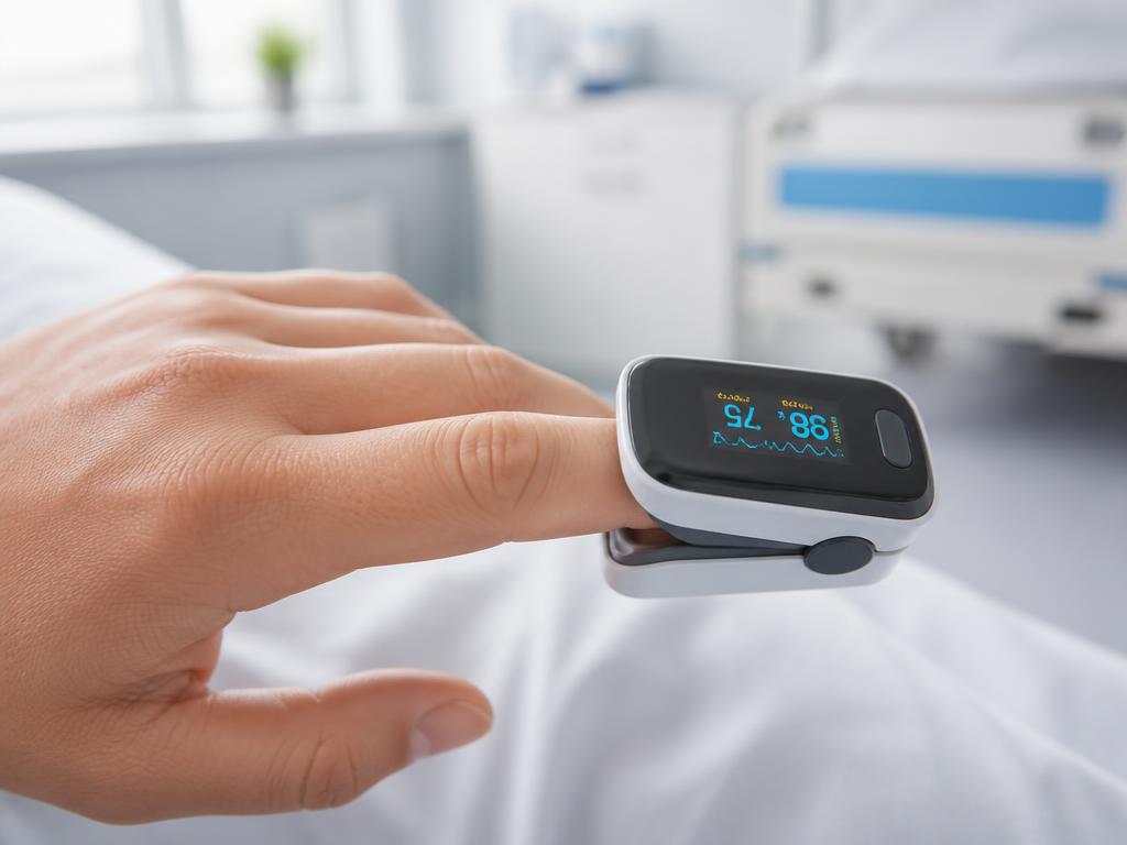 Pulse oximeter — hospital equipment