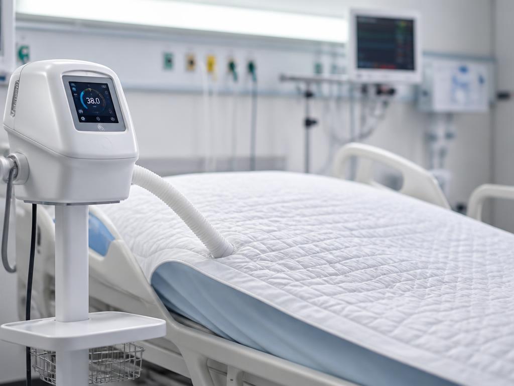Heating and cooling blankets — hospital equipment